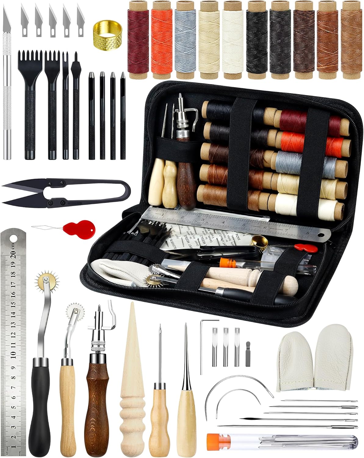 Kendco Leather Craft Kit for Beginners