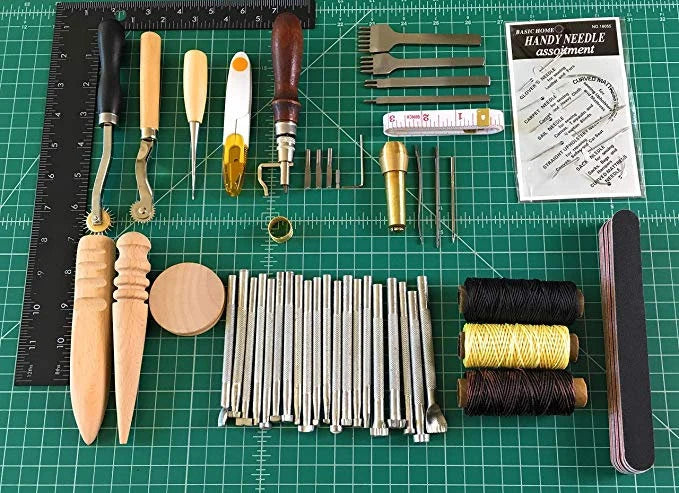 Kendco 59-Piece  Leathercraft Tool Kit